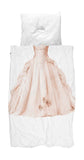 Little Fashion Addict - Snurk Beddengoed - Princess Pink - Dekbedset voor 1 persoon