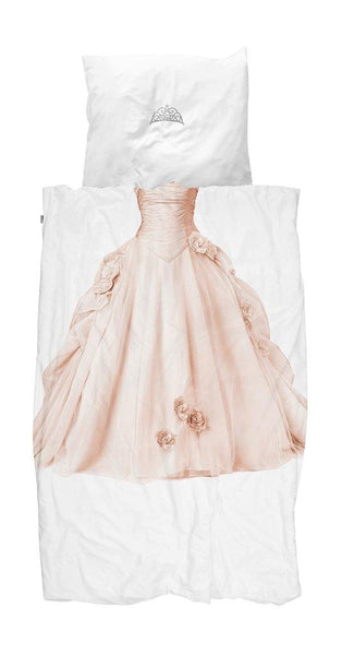 Little Fashion Addict - Snurk Beddengoed - Princess Pink - Dekbedset voor 1 persoon