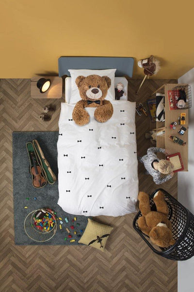 Little Fashion Addict - Snurk Beddengoed - Teddy - Dekbedset voor 1 persoon