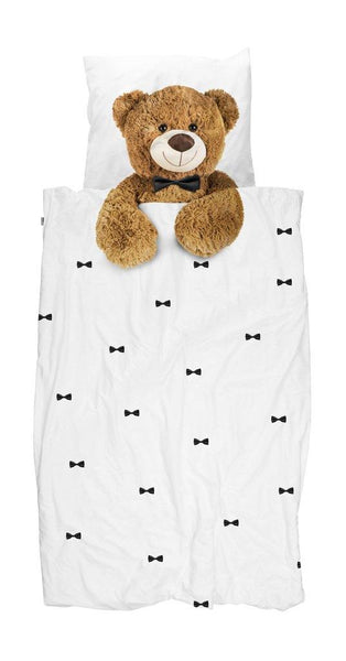 Little Fashion Addict - Snurk Beddengoed - Teddy - Dekbedset voor 1 persoon