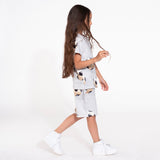 Snurk - Fussball Grey T-shirt Kids - Voor jongens en meisjes - Beschikbaar vanaf maat 92 tot 164 - Verkrijgbaar bij Littlefashionaddict.com