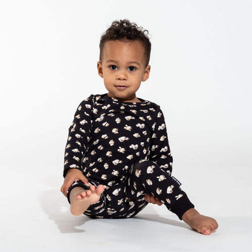 Snurk - Popcorn Polka jumpsuit babies - Vanaf maatje 56 tot 86 - Verkrijgbaar bij Little Fashion Addict