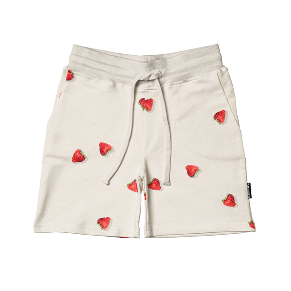 Snurk - Strawberries Shorts Kids - Voor jongens en meisjes - Beschikbaar vanaf maat 92 tot 164 - Verkrijgbaar bij Littlefashionaddict.com