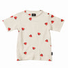 Snurk - Strawberries T-shirt Kids - Voor jongens en meisjes - Beschikbaar vanaf maat 92 tot 164 - Verkrijgbaar bij Littlefashionaddict.com