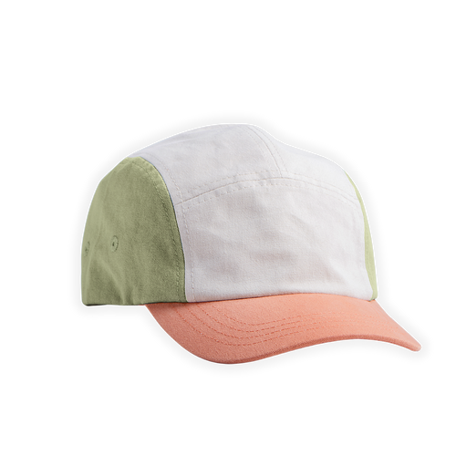 Littlefashionaddict - Sproet & Sprout - SS23 - Cap Colourblock - kleur: Biscotti- Voor jongens en meisjes  - Jongens- en meisjesmode - Vanaf 4 tot 10 jaar in stock en verkrijgbaar bij littlefashionaddict.com