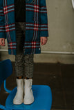 Sproet & Sprout - Collectie: The Quirky Bunch of Misfits – Coat Blue Check (Lake Blue) - Verkrijgbaar bij Little Fashion Addict