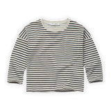 Littlefashionaddict - Sproet & Sprout - AW22 - T-shirt met lange mouwen - Wit met zwarte strepen - Voor jongens - Vanaf 4 tot 10 jaar in stock en verkrijgbaar bij Little Fashion Addict