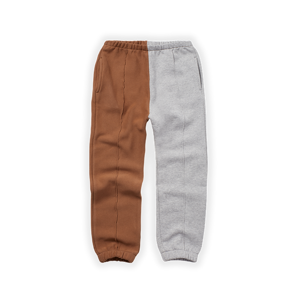 Littlefashionaddict - Sproet & Sprout - AW22 - Sweatpants Colourblock - Multi colour joggingsbroek - Voor jongens - Vanaf 4 tot 10 jaar in stock en verkrijgbaar bij Little Fashion Addict