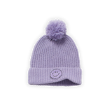 Littlefashionaddict - Sproet & Sprout - AW22 - Beanie Pom-Pom Ice Purple - Voor meisjes en jongens - Vanaf 4 tot 10 jaar in stock en verkrijgbaar bij Little Fashion Addict