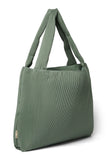 Little Fashion Addict - Studio Noos - Green Wrinkle Mom Bag - Verkrijgbaar bij Littlefashionaddict.com