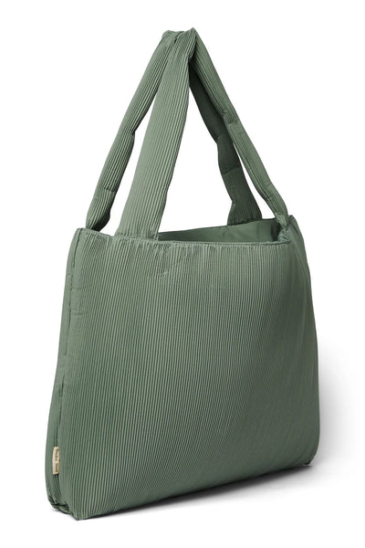 Little Fashion Addict - Studio Noos - Green Wrinkle Mom Bag - Verkrijgbaar bij Littlefashionaddict.com