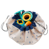 Play & Go Outdoor Speelmat/Opbergzak - Print: Ballonnen - verkrijgbaar bij littlefashionaddict.com