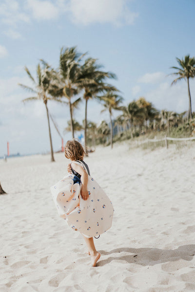 Play & Go Outdoor Speelmat/Opbergzak - Print: Ballonnen - verkrijgbaar bij littlefashionaddict.com