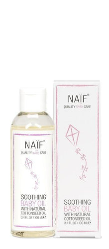 Naïf Soothing Baby Oil - verzachtende baby olie - littlefashionaddict.com