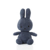 Nijntje knuffel in ribfluweel  23 cm - Donkerblauw - littlefashionaddict.com