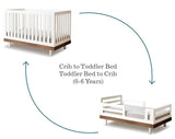 CLASSIC conversion kit wit (van babybed naar kleuterbed) - littlefashionaddict.com