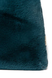 Little Fashion Addict - Studio Noos - Faux Fur Mom Bag - Kleur: Petrolblauw - Verkrijgbaar bij Littlefashionaddict.com