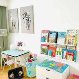 Les Gambettes - Romy - Kinderbureau Jade Blauw - Ideaal voor 6 tot 12 jaar - verkrijgbaar bij littlefashionaddict.com