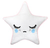 Sleepy Dolly Star kussen - Blauwe wangen - littlefashionaddict.com