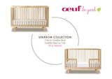 SPARROW Babybed walnoot - littlefashionaddict.com